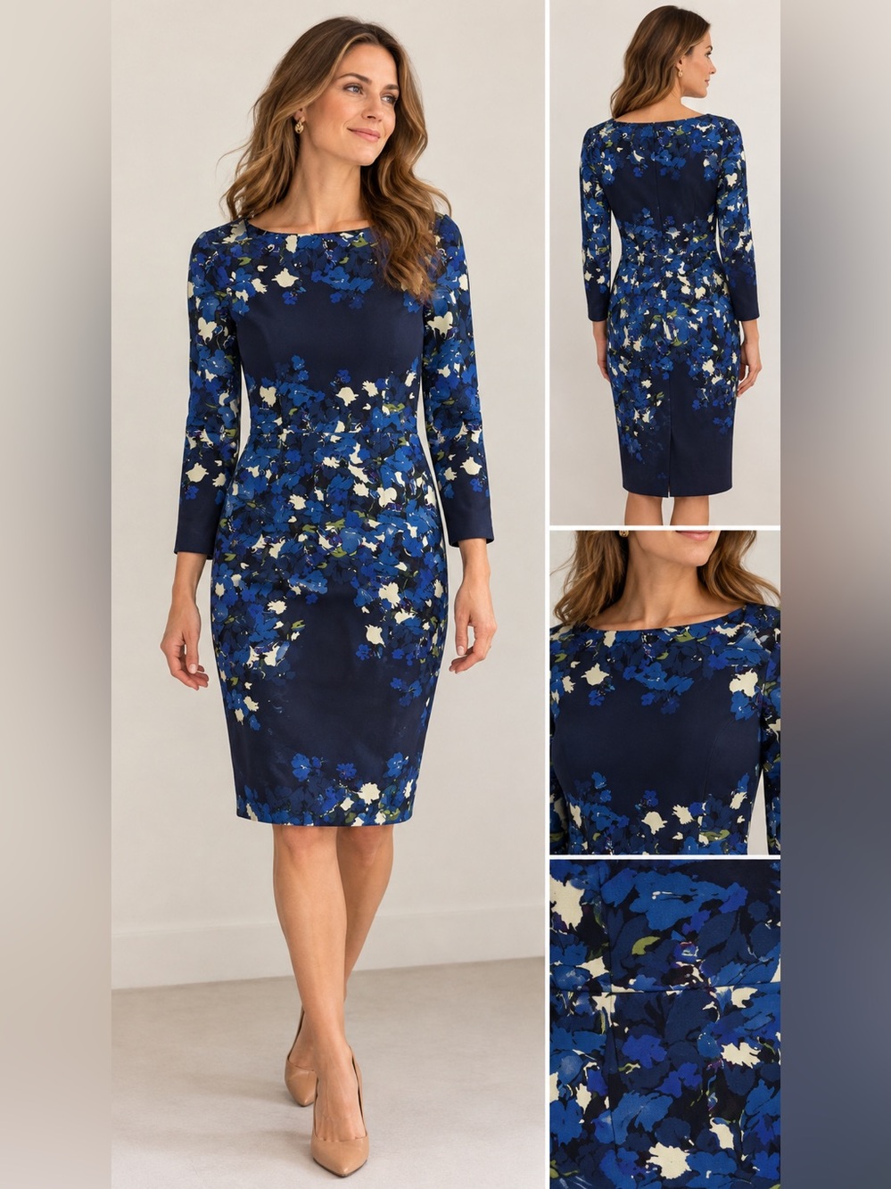 Erdem Floral Sheath Dress